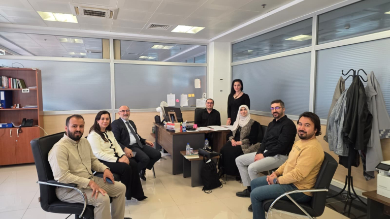 Ürdünlü Akademisyenler Üniversitemizde Erasmus+ KA171 Kapsamında Ders Verdi