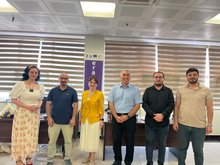 KA171 Kapsamında Gürcistanlı Akademisyenler Üniversitemizdeydi